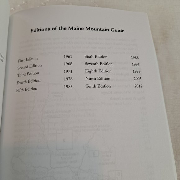 Maine Mountain Guide to HIking Trails in Maine & Baxter State Park Maine… - Picture 9 of 13